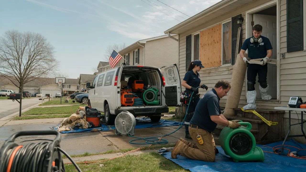 Water Damage Restoration in Byers, KS near me